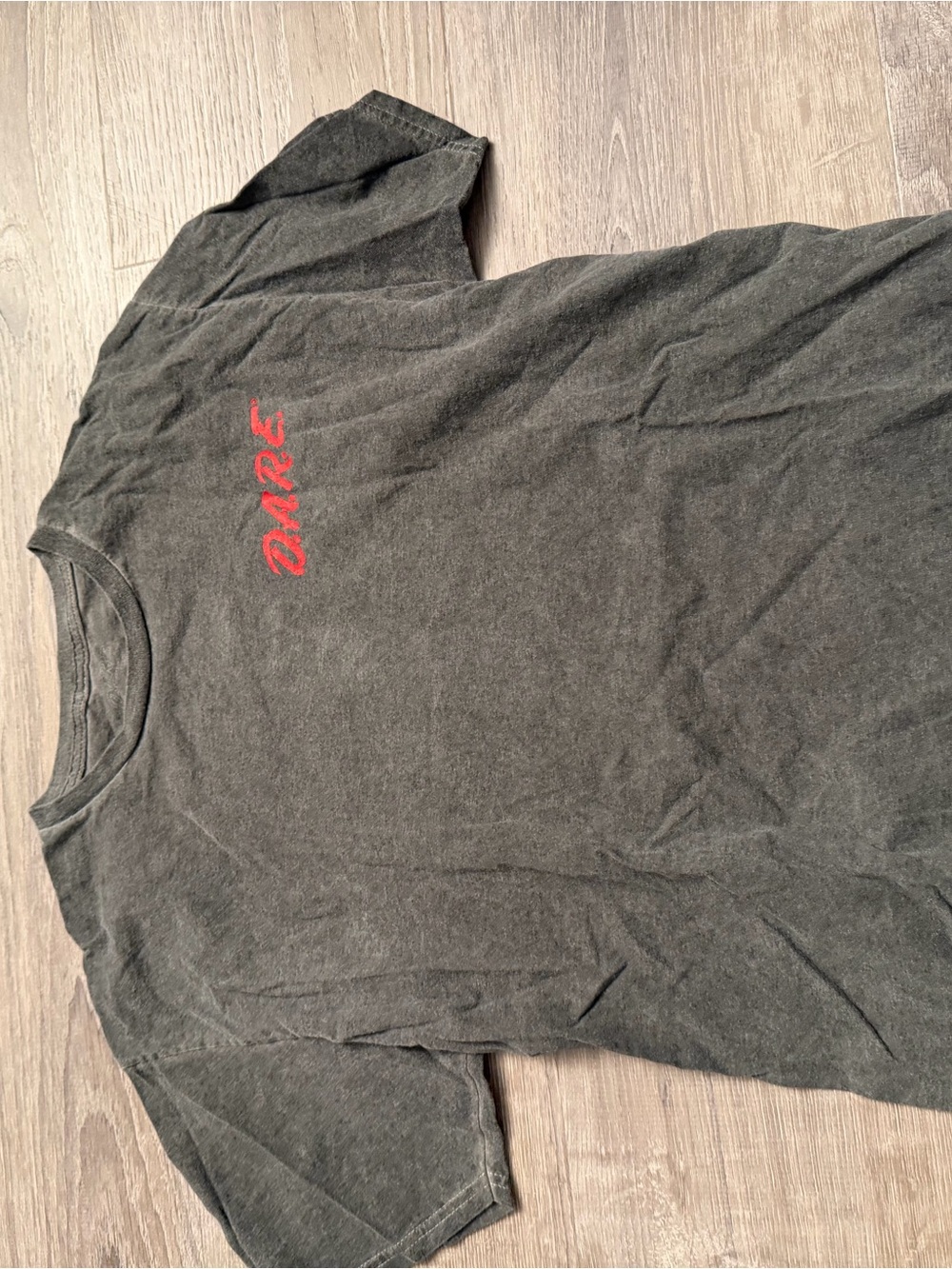 DARE Logo Black Short Sleeve Tee